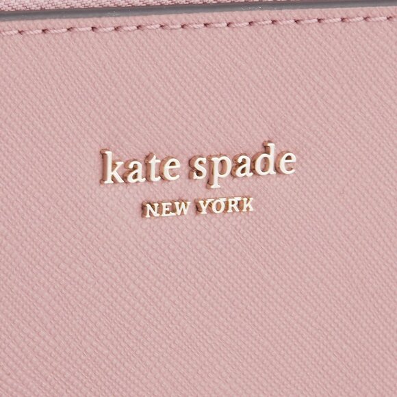 Kate Spade Cameron Double Zip Small Crossbody Bag in Dusty Peony Pink - Picture 15 of 16
